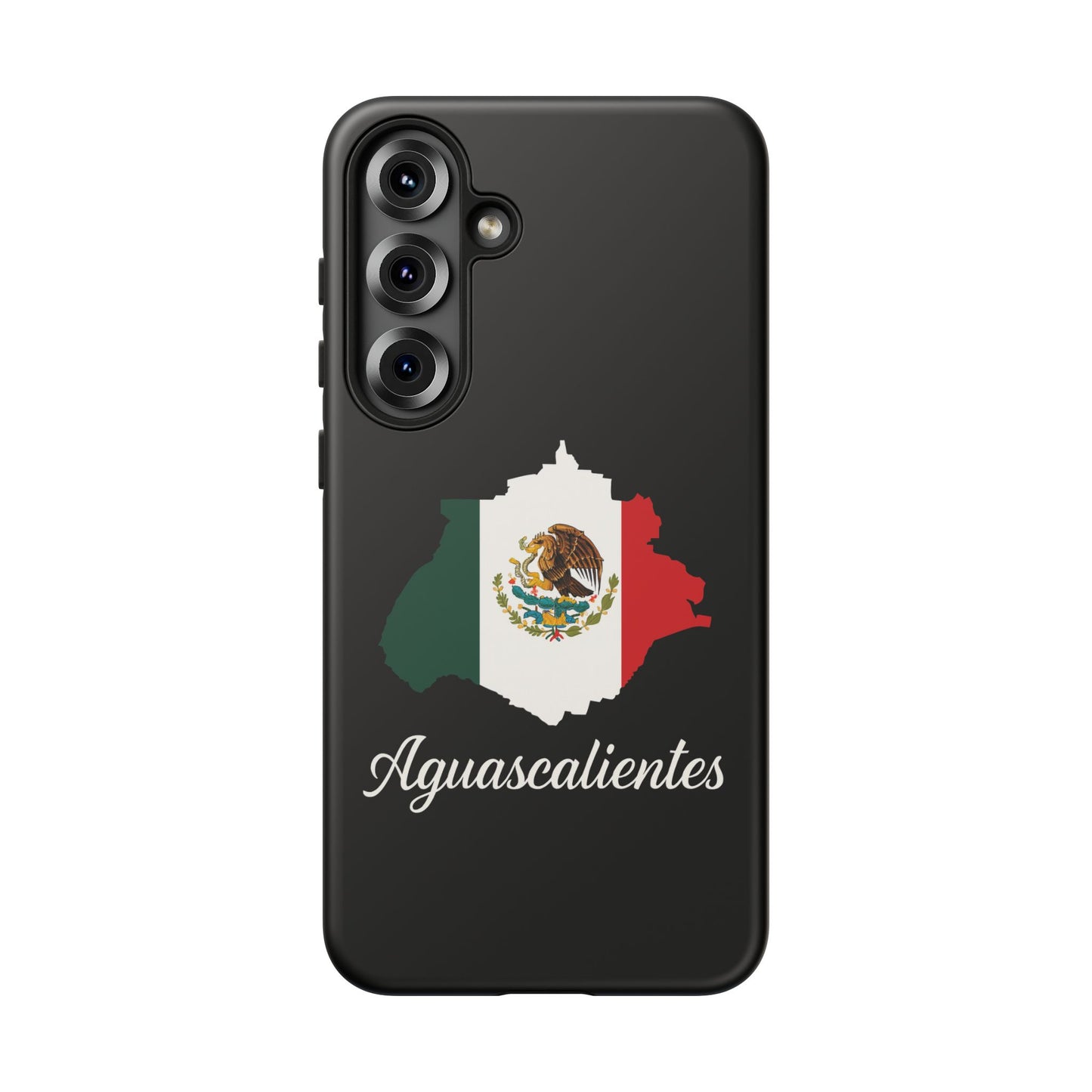 Aguascalientes Mexico Flag Map Phone Case | Mexican American Pride Tough Case for iPhone & Samsung