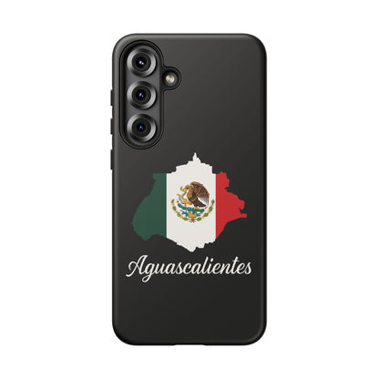 Aguascalientes Mexico Flag Map Phone Case | Mexican American Pride Tough Case for iPhone & Samsung