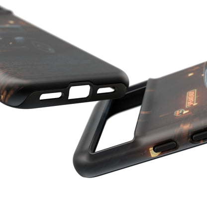 Vintage Classic Car Phone Case | Retro Noir Aesthetic | 1930s Street Scene Tough Case for iPhone & Samsung