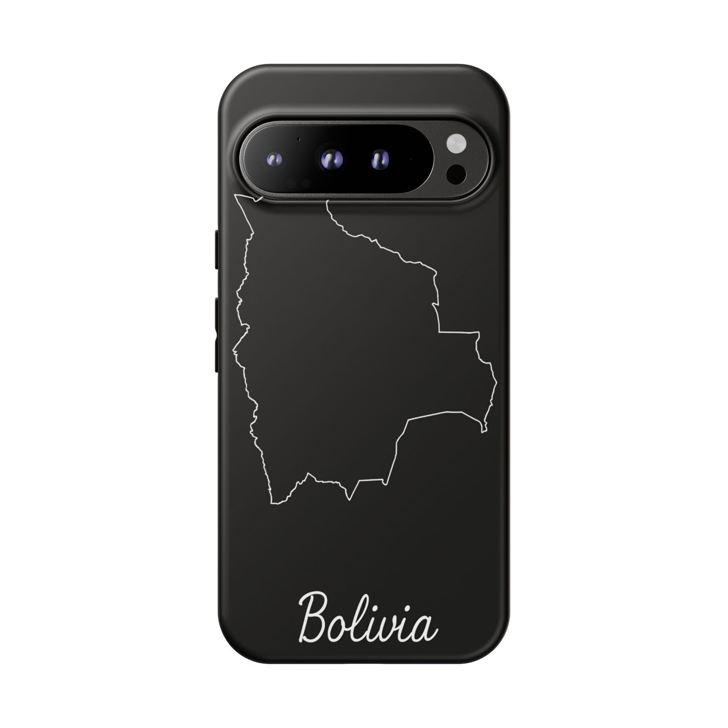 Bolivia Outline Phone Case – Minimal Country Map Tough Cover