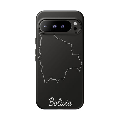 Bolivia Outline Phone Case – Minimal Country Map Tough Cover