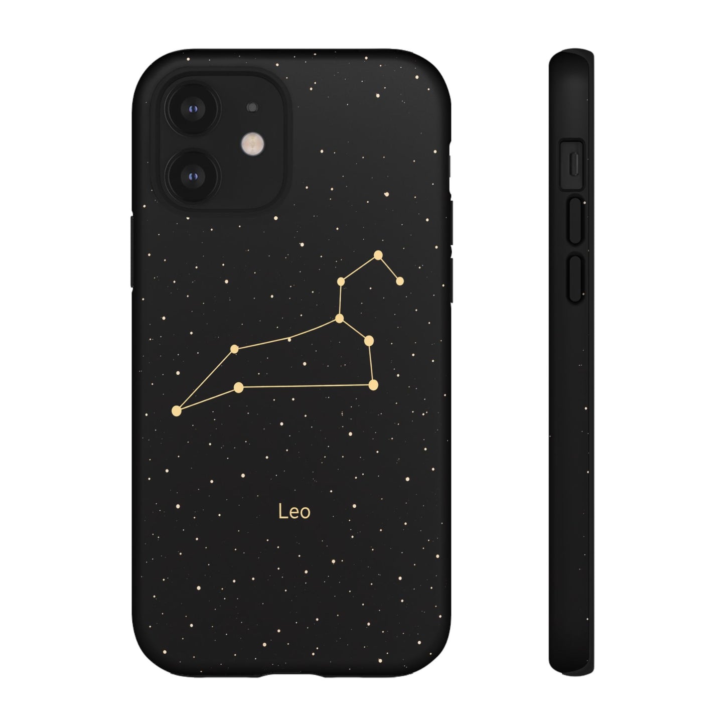 Leo Zodiac Constellation Phone Case – Luxe Gold Celestial Cover