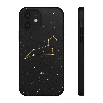 Leo Zodiac Constellation Phone Case – Luxe Gold Celestial Cover