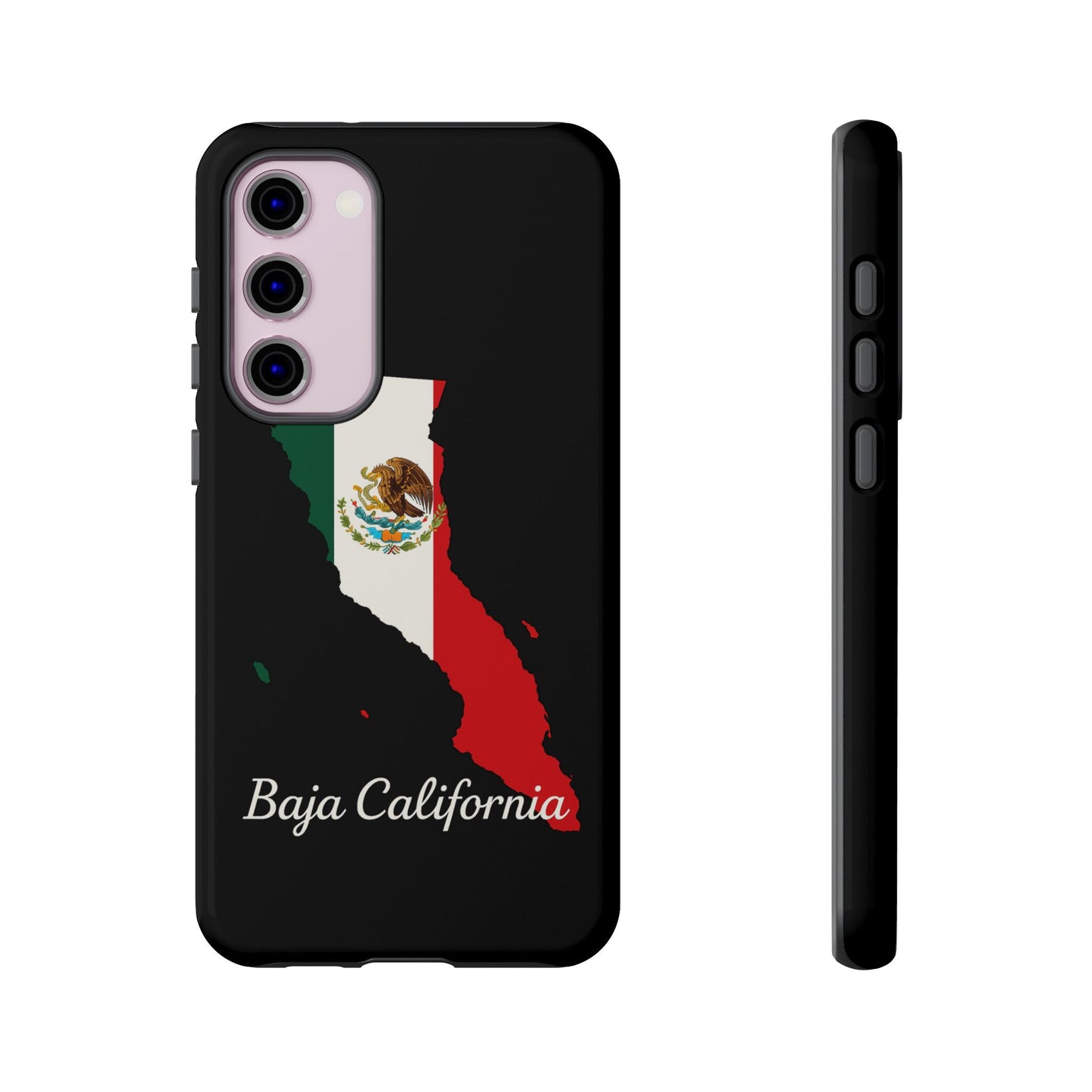 Baja California Mexico Flag Map Phone Case | Mexican American Pride Tough Case for iPhone & Samsung
