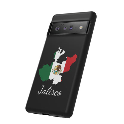 Jalisco Mexico Flag Map Phone Case | Mexican American Pride Tough Case for iPhone & Samsung