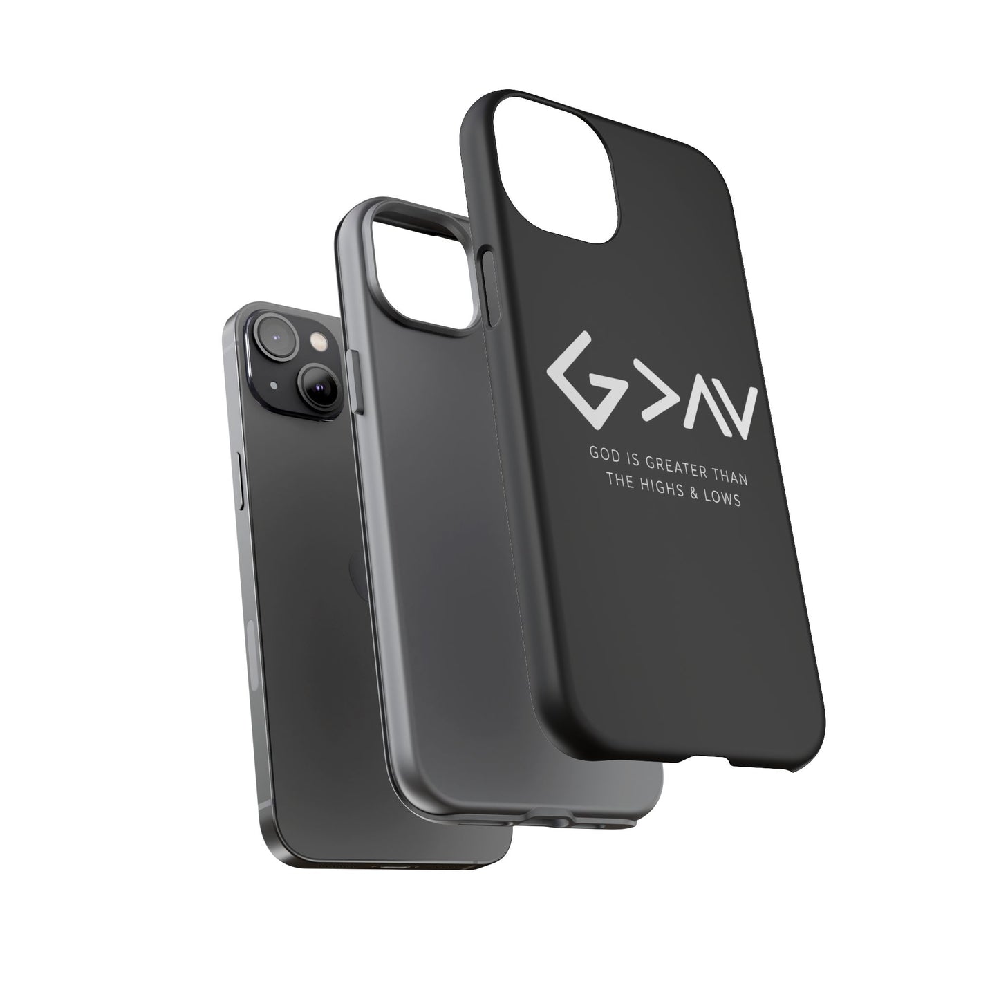 God Is Greater Than The Highs & Lows G>∧∨ Christian Phone Case