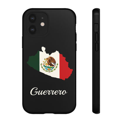 Guerrero Mexico Flag Map Phone Case | Mexican American Pride Tough Case for iPhone & Samsung