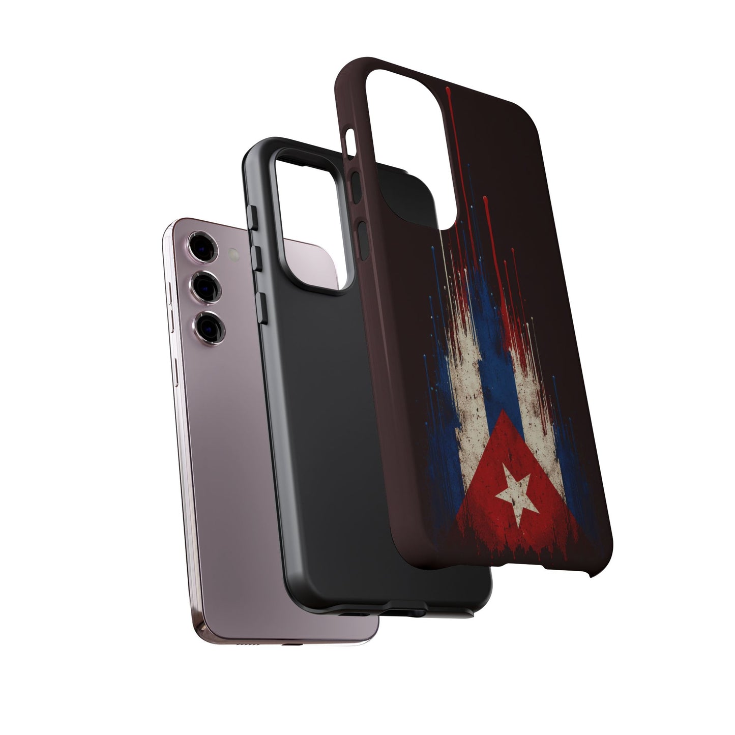 Cuban Flag Phone Case | Cuba Flag Tough Case | Patriotic Cuban Pride iPhone Samsung Protective Cover