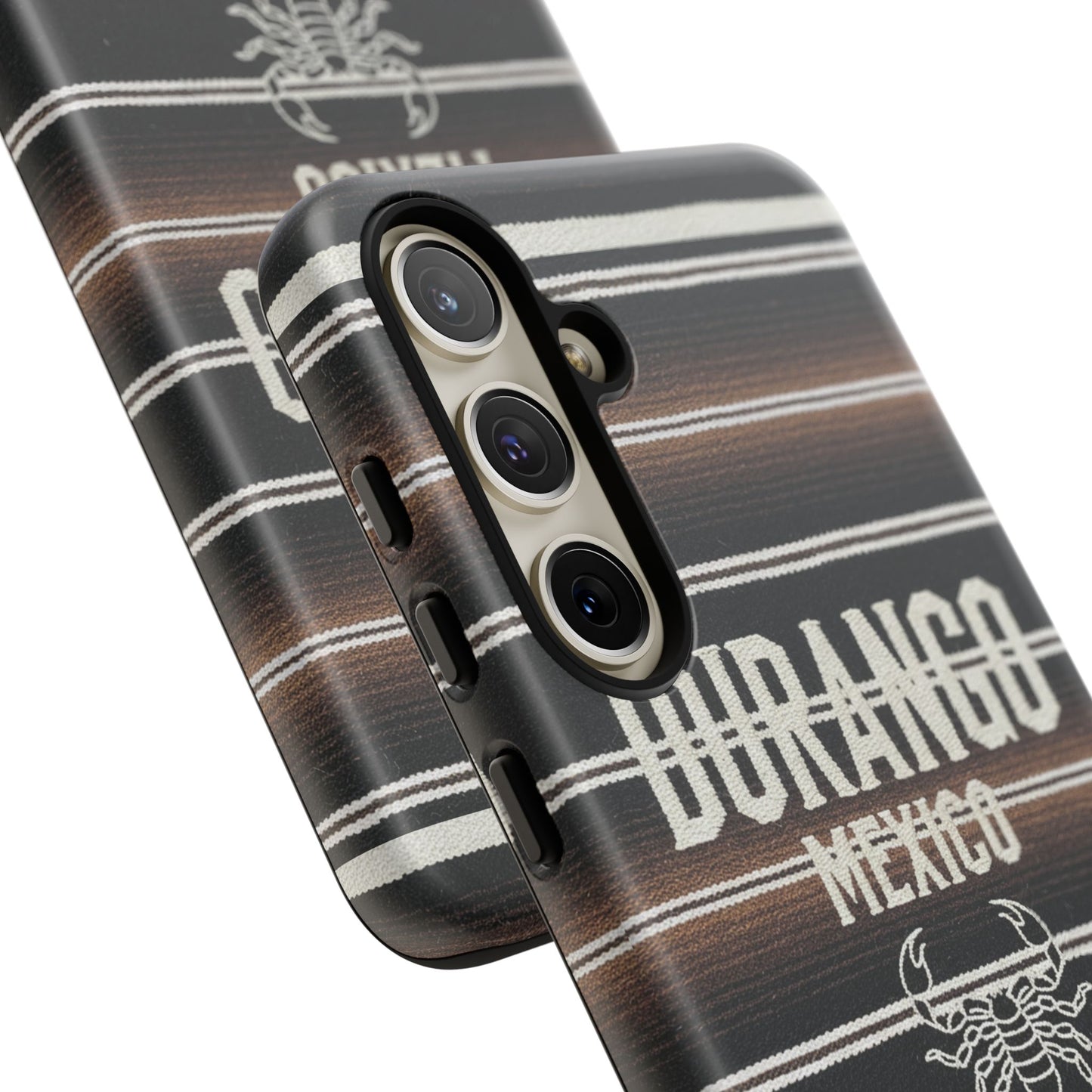 Durango Mexico Phone Case | Serape Scorpion Western Design | Mexican Heritage Tough Case for iPhone & Samsung
