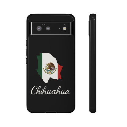 Chihuahua Mexico Flag Map Phone Case | Mexican American Pride Tough Case for iPhone & Samsung