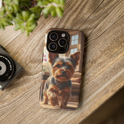 Yorkshire Terrier Phone Case – Cute Yorkie Puppy Tough Case (iPhone, Samsung, Pixel)
