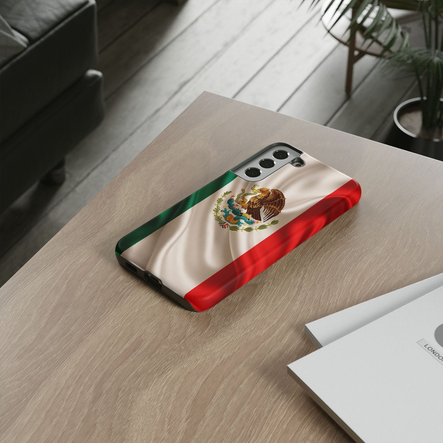 Mexico Flag Phone Case | Mexican Pride iPhone & Samsung Case | Tricolor Aesthetic Tough Protective Cover