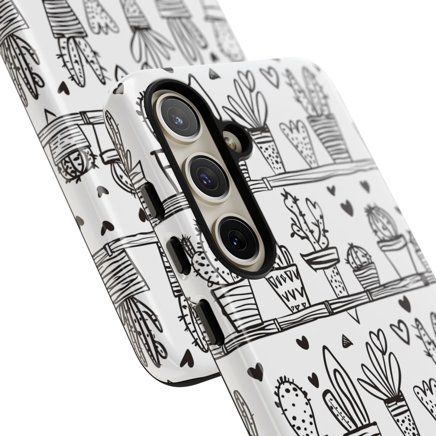 Cactus Succulent Phone Case Cute Plant Aesthetic iPhone Samsung Cover