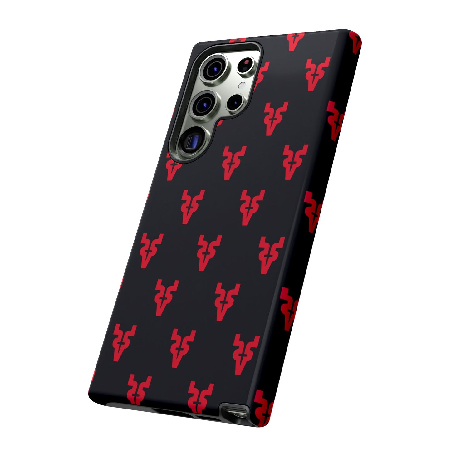 Mazatlán Bull Phone Case – Black Red Streetwear Tough Shockproof Cover