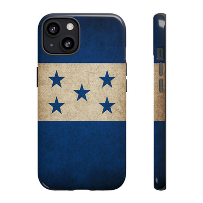 Honduras Flag Phone Case | Vintage Honduran Flag iPhone & Samsung Tough Protective Case