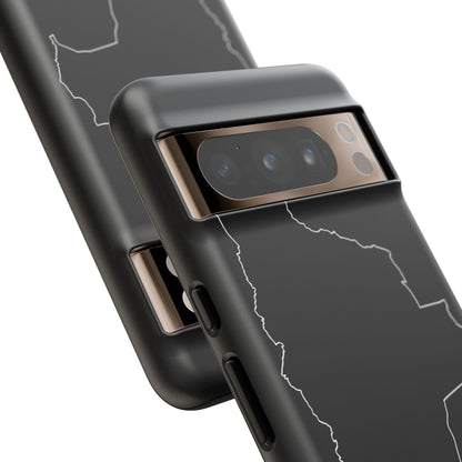 Bolivia Outline Phone Case – Minimal Country Map Tough Cover