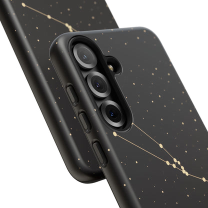 Taurus Zodiac Constellation Phone Case – Luxe Gold Celestial Cover