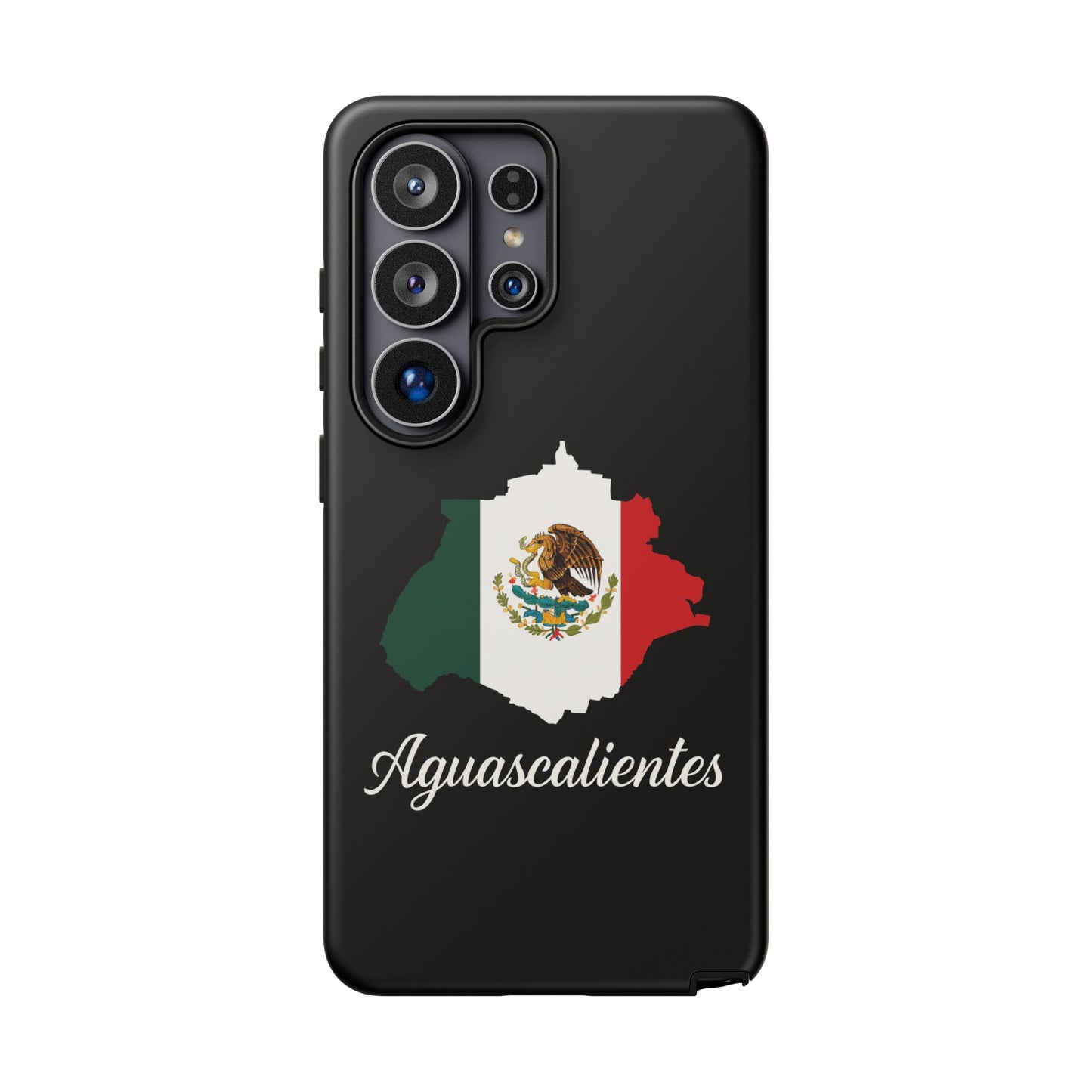 Aguascalientes Mexico Flag Map Phone Case | Mexican American Pride Tough Case for iPhone & Samsung