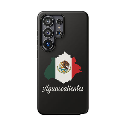 Aguascalientes Mexico Flag Map Phone Case | Mexican American Pride Tough Case for iPhone & Samsung