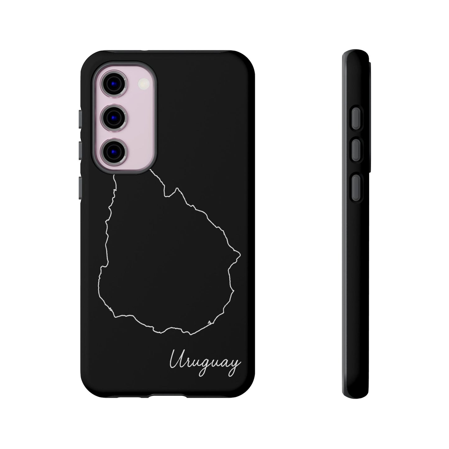 Uruguay Outline Phone Case – Minimal Country Map Tough Case (iPhone, Samsung, Pixel)