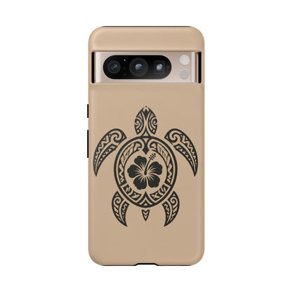 Polynesian Turtle Phone Case | Hawaiian Beach Tough Cover