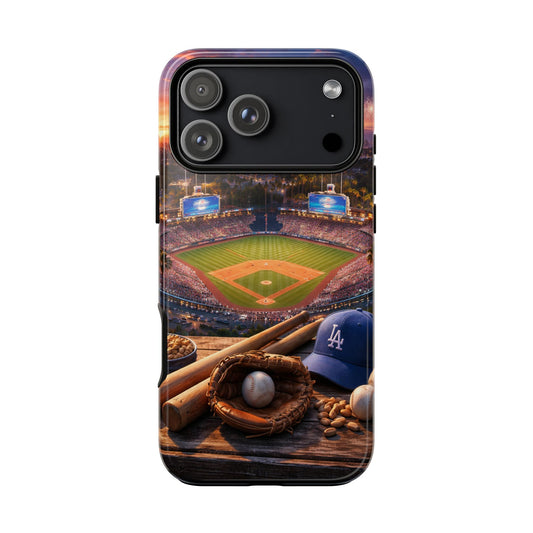 Baseball Sunset Stadium Phone Case LA Game Day Sports Aesthetic Case