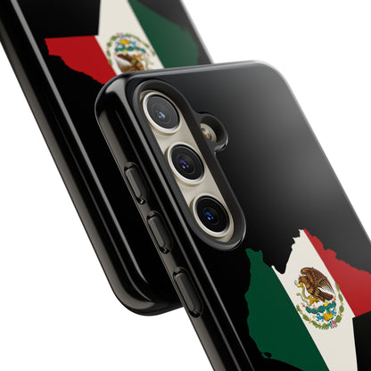 Chiapas Mexico Flag Map Phone Case | Mexican American Pride Tough Case for iPhone & Samsung