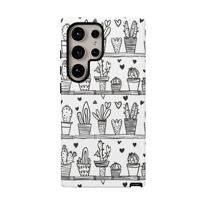 Cactus Succulent Phone Case Cute Plant Aesthetic iPhone Samsung Cover