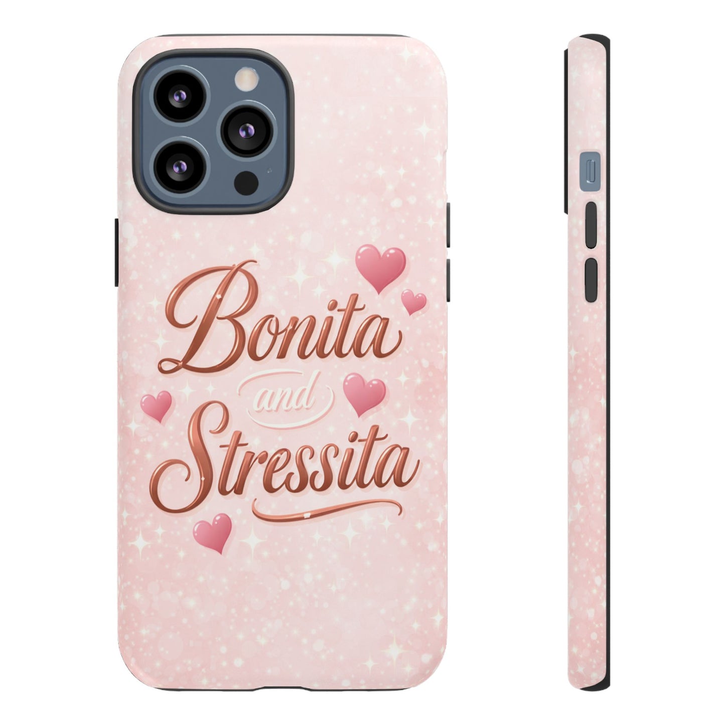Bonita Stressita Phone Case Cute Latina Aesthetic Pink Coquette Case