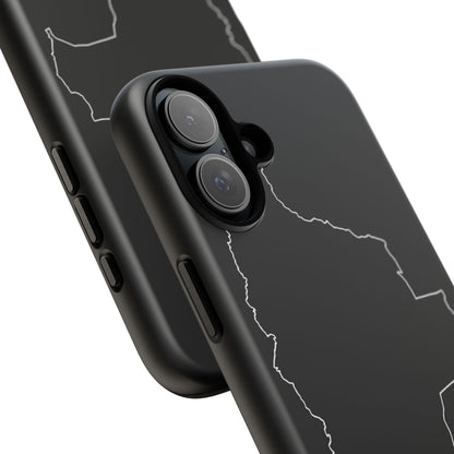 Bolivia Outline Phone Case – Minimal Country Map Tough Cover