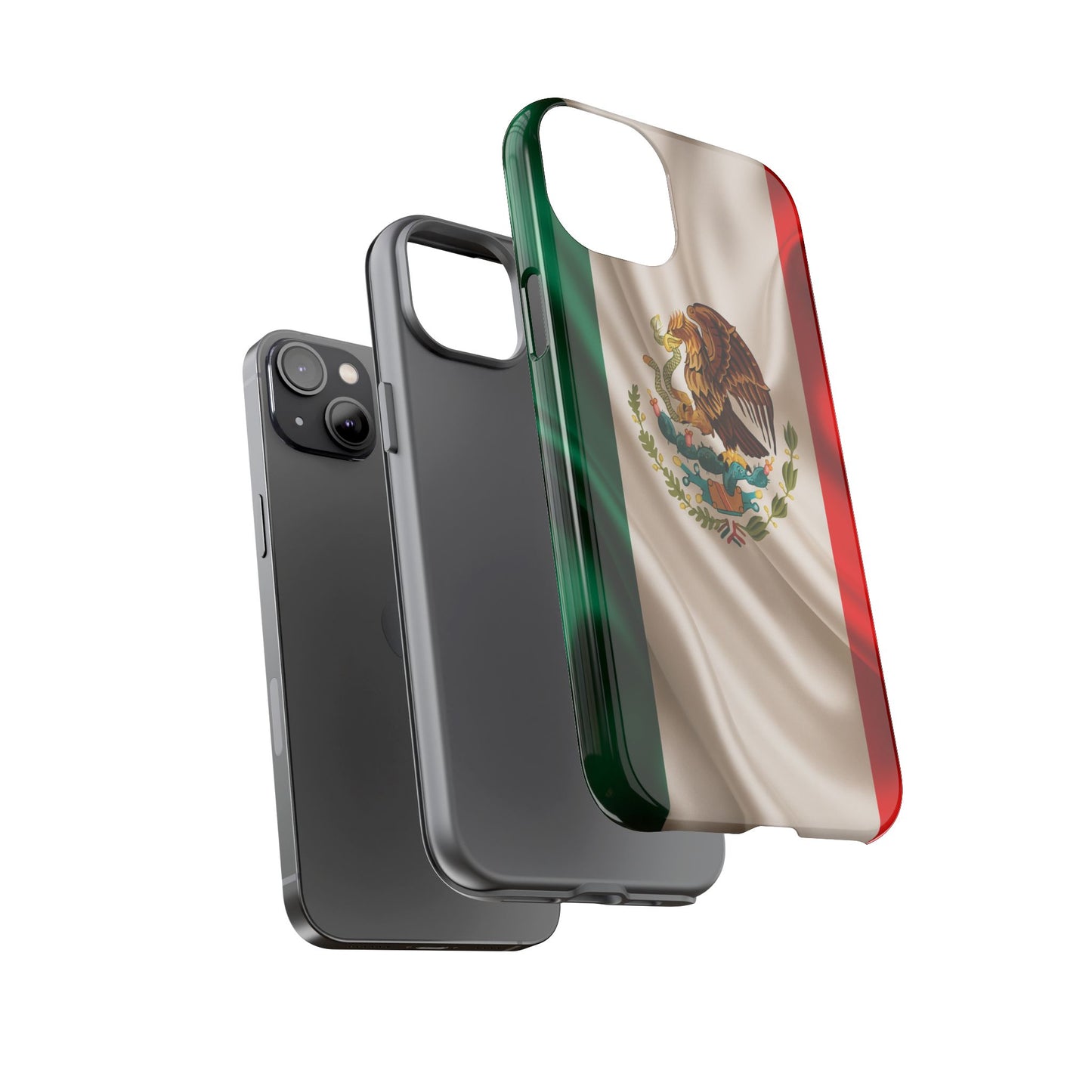 Mexico Flag Phone Case | Mexican Pride iPhone & Samsung Case | Tricolor Aesthetic Tough Protective Cover