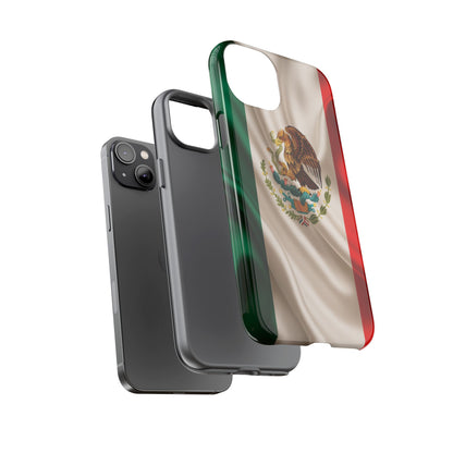 Mexico Flag Phone Case | Mexican Pride iPhone & Samsung Case | Tricolor Aesthetic Tough Protective Cover