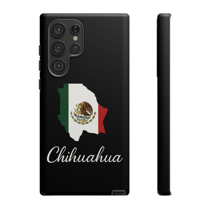 Chihuahua Mexico Flag Map Phone Case | Mexican American Pride Tough Case for iPhone & Samsung