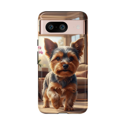 Yorkshire Terrier Phone Case – Cute Yorkie Puppy Tough Case (iPhone, Samsung, Pixel)