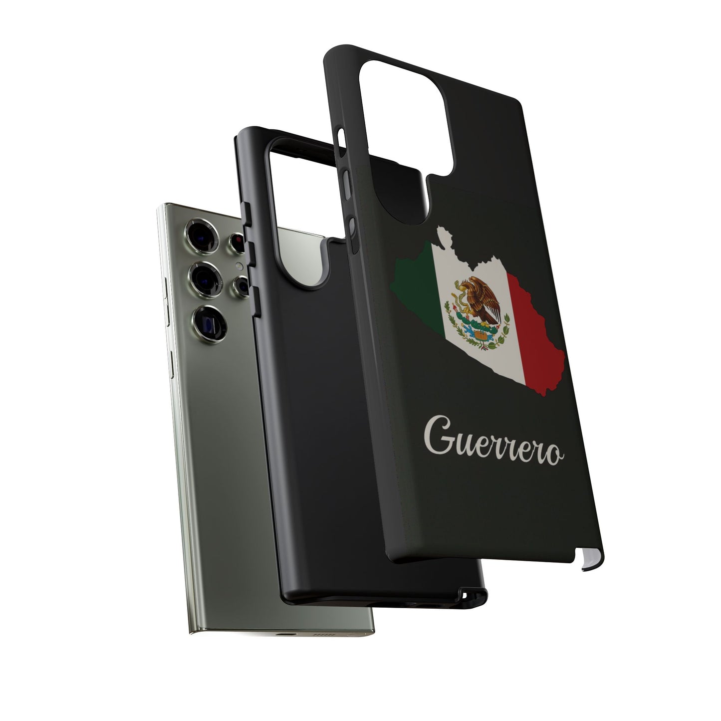 Guerrero Mexico Flag Map Phone Case | Mexican American Pride Tough Case for iPhone & Samsung