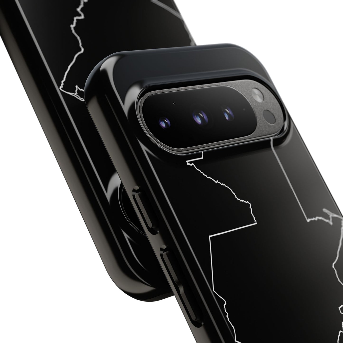 Guatemala Outline Phone Case – Minimal Country Map Tough Case (iPhone, Samsung, Pixel)