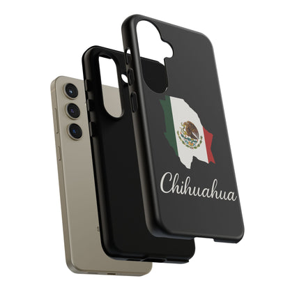 Chihuahua Mexico Flag Map Phone Case | Mexican American Pride Tough Case for iPhone & Samsung