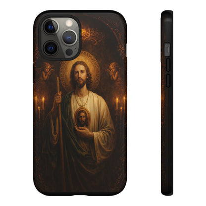 San Judas Phone Case Saint Jude Catholic Saint Religious Art Portrait Tough
