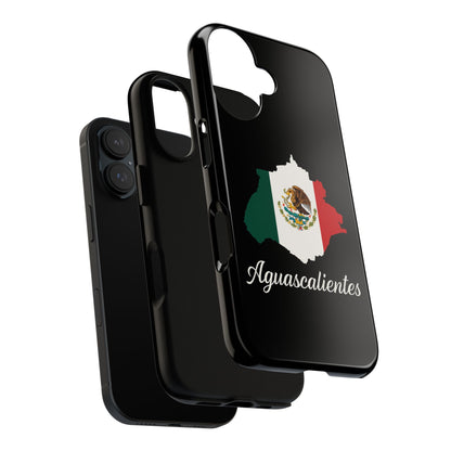 Aguascalientes Mexico Flag Map Phone Case | Mexican American Pride Tough Case for iPhone & Samsung