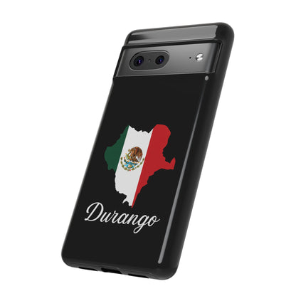 Durango Mexico Flag Map Phone Case | Mexican American Pride Tough Case for iPhone & Samsung