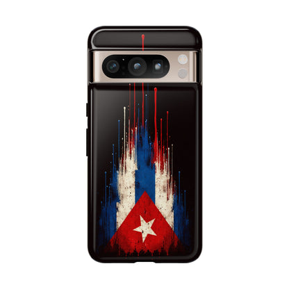 Cuban Flag Phone Case | Cuba Flag Tough Case | Patriotic Cuban Pride iPhone Samsung Protective Cover