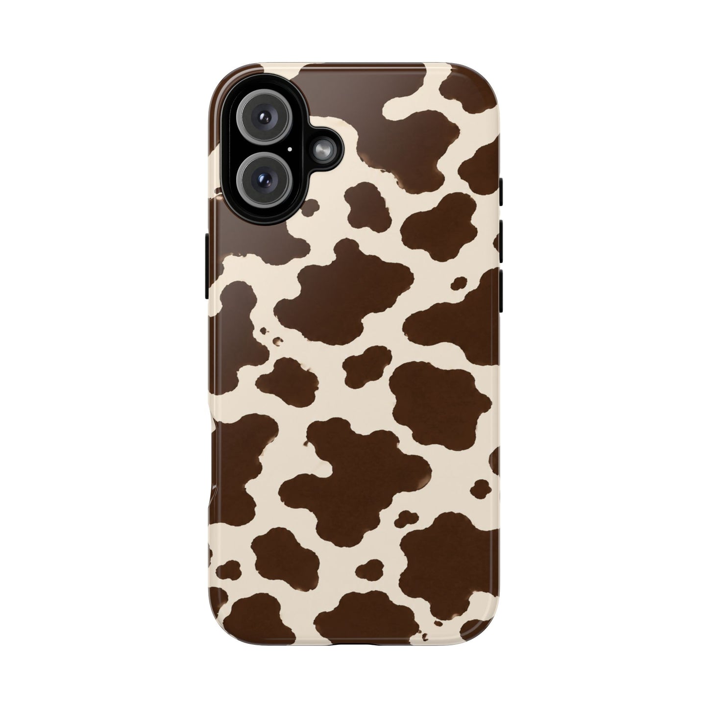 Western Cow Print Tough Phone Case for iPhone Samsung Galaxy Pixel