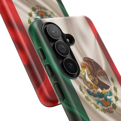 Mexico Flag Phone Case | Mexican Pride iPhone & Samsung Case | Tricolor Aesthetic Tough Protective Cover