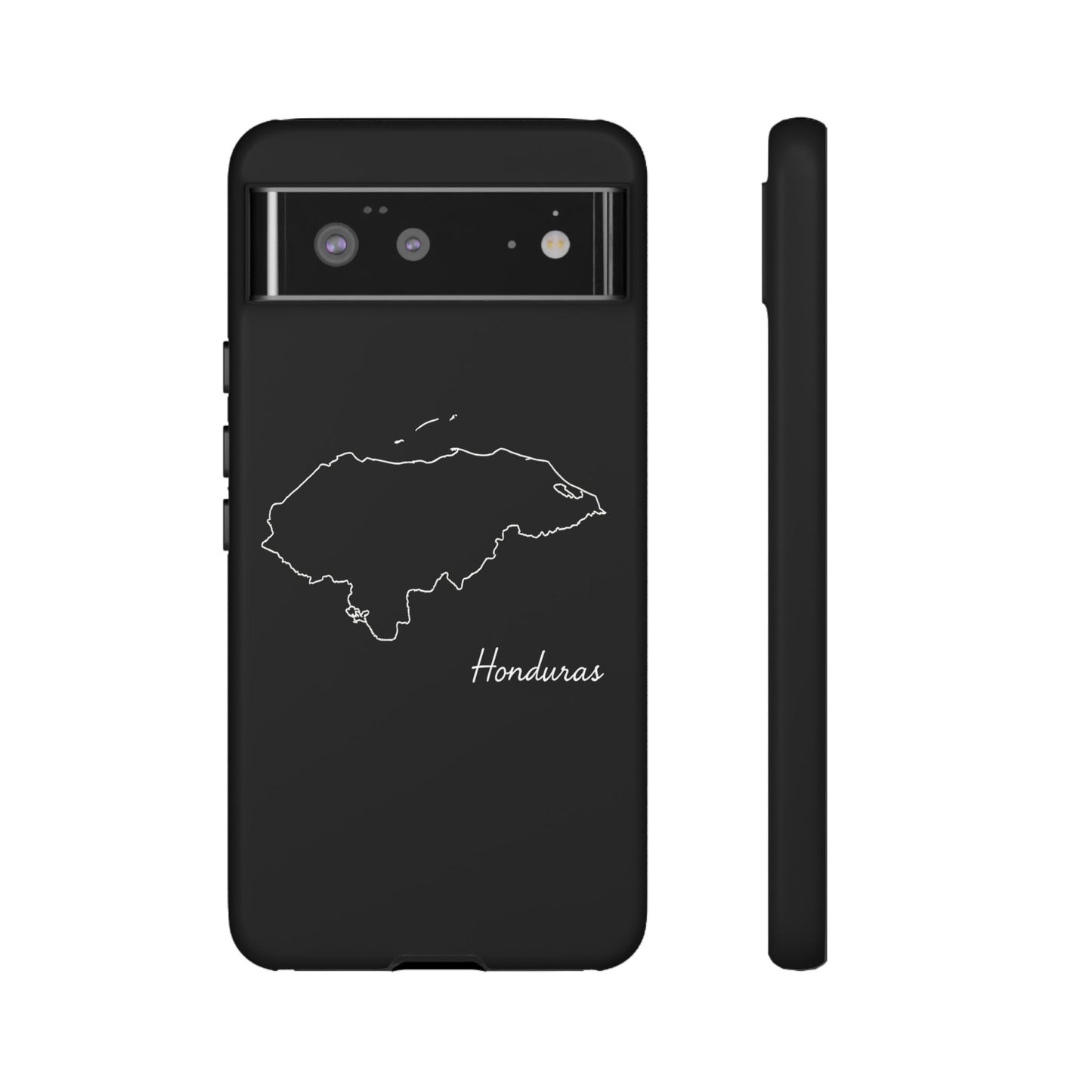 Honduras Outline Phone Case – Minimal Country Map Tough Case (iPhone, Samsung, Pixel)