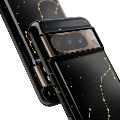 Scorpio Zodiac Constellation Phone Case – Luxe Gold Celestial Cover