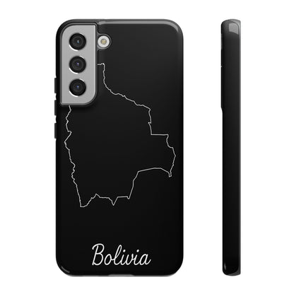 Bolivia Outline Phone Case – Minimal Country Map Tough Cover