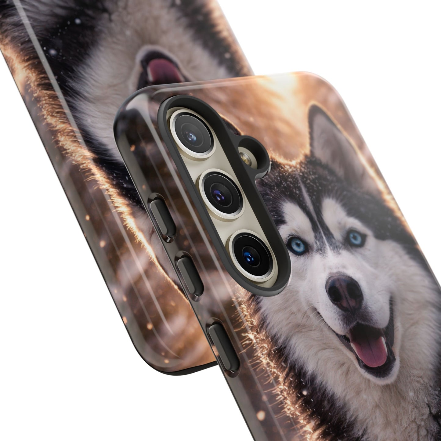 Siberian Husky Tough Phone Case | Blue Eyes Dog Cover Protective iPhone Case