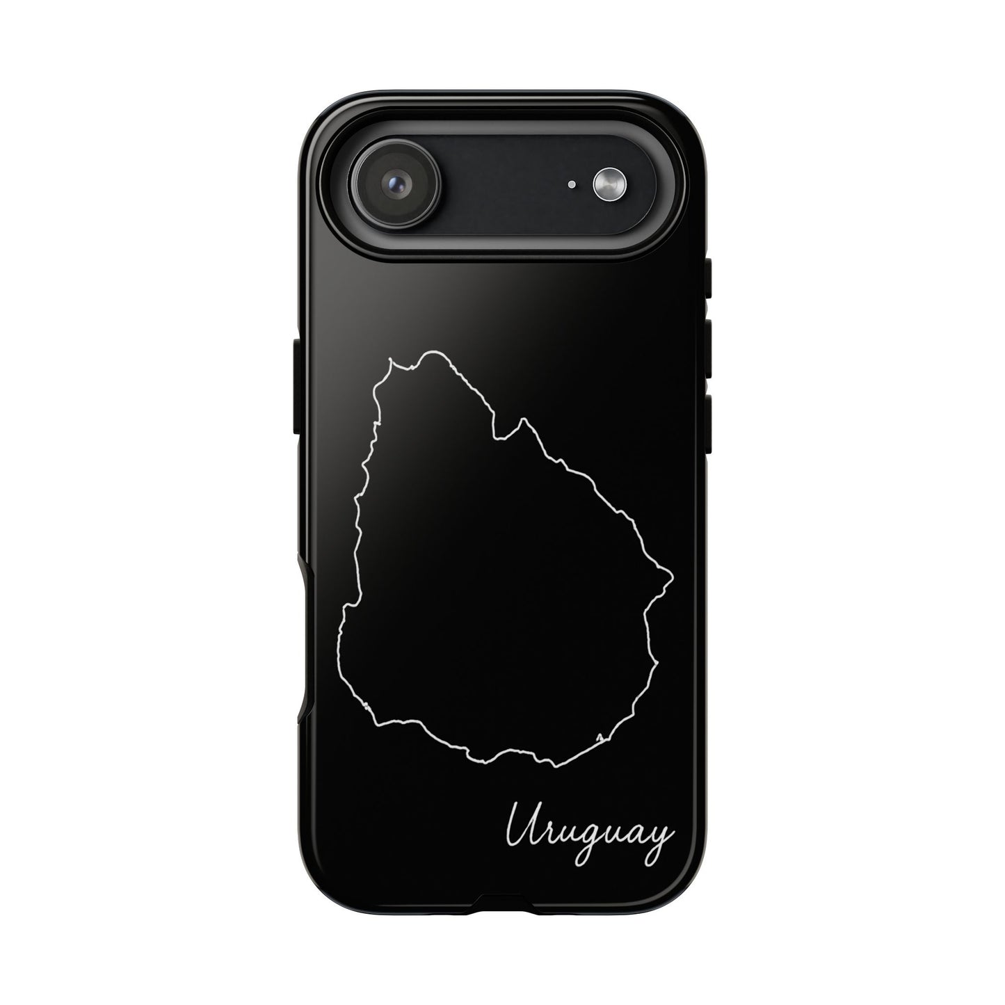 Uruguay Outline Phone Case – Minimal Country Map Tough Case (iPhone, Samsung, Pixel)