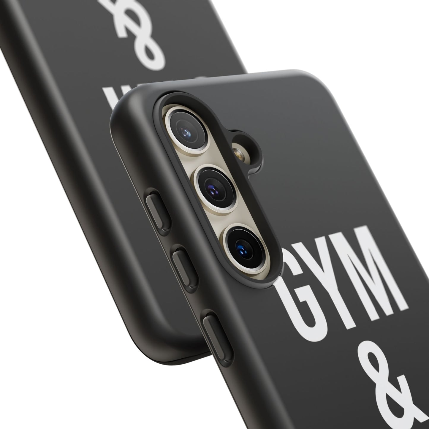 Gym & Jesus Phone Case Christian Faith Workout Gym Motivation Case