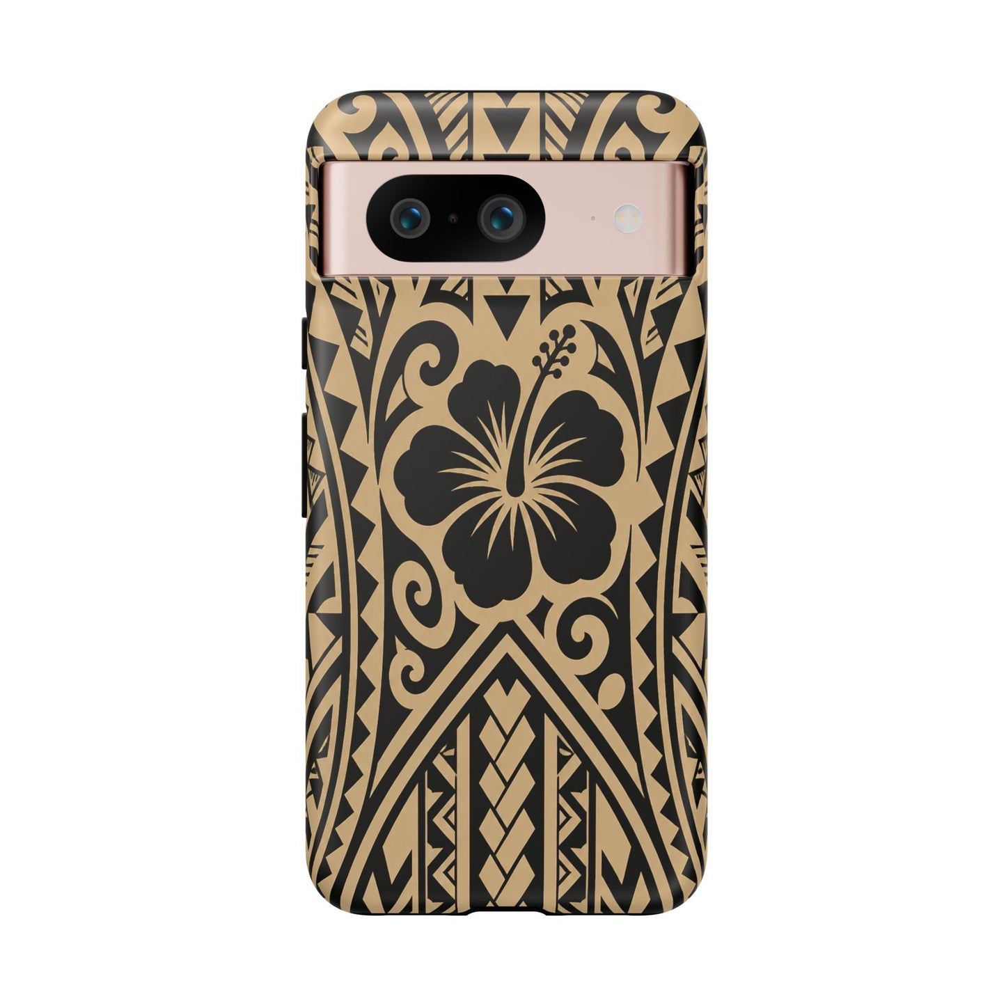 Polynesian Tribal Hawaiin Hibiscus Phone Case for iPhone Samsung Galaxy